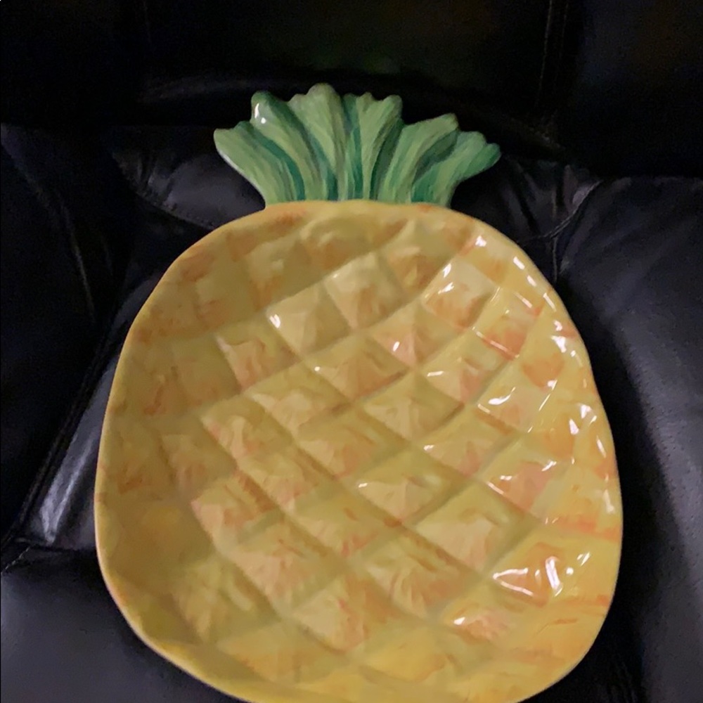 Pineapple Dish/Plastic Tray - Picture 1 of 4
